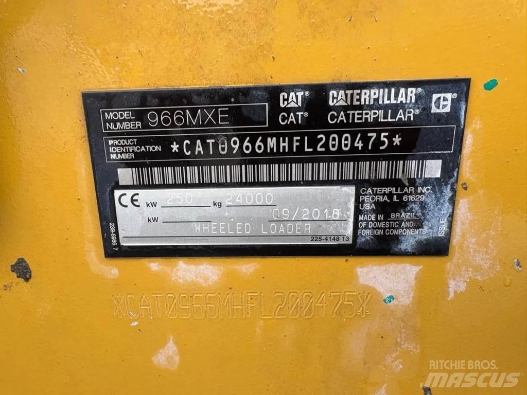 CAT 966MXE Gumikerekes homlokrakodók
