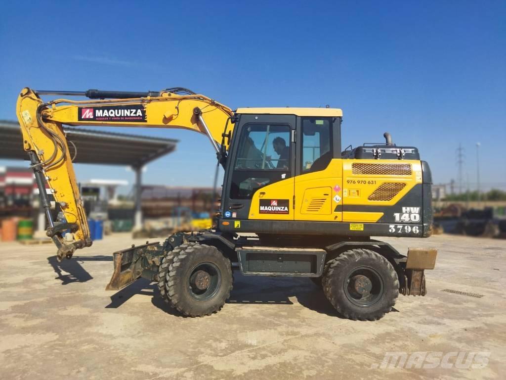 Hyundai HW 140 A Gumikerekes kotrók