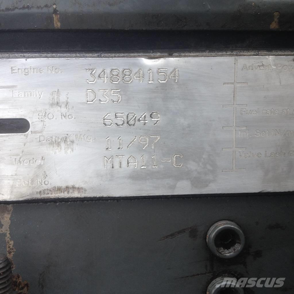 Cummins MTA 11 LT10 Gumikerekes homlokrakodók
