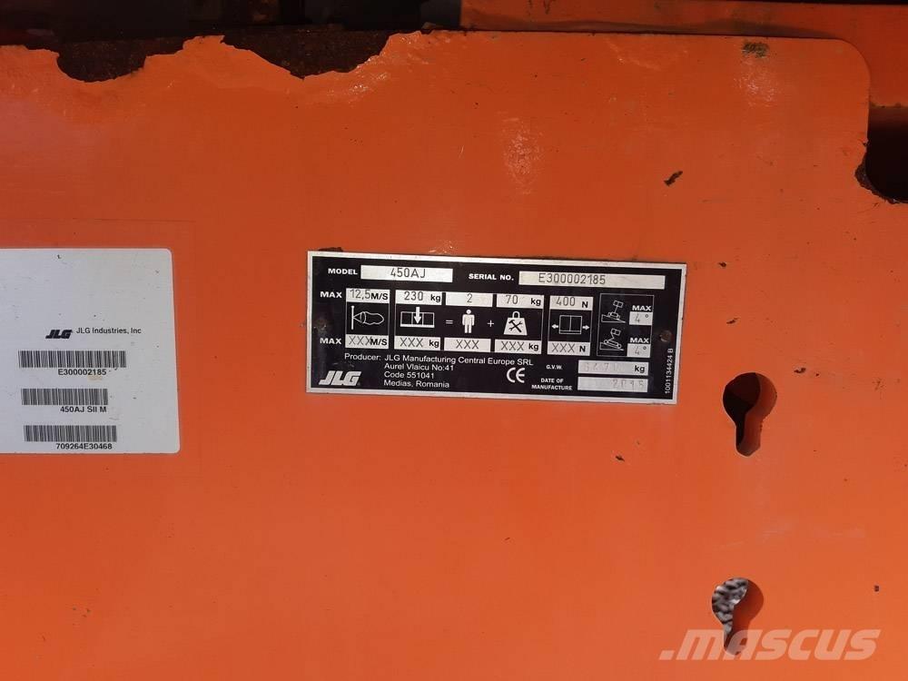 JLG BOOM LIFT Karos emelők