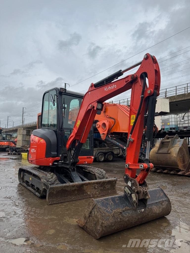 Kubota U 27-4 Mini kotrók < 7t