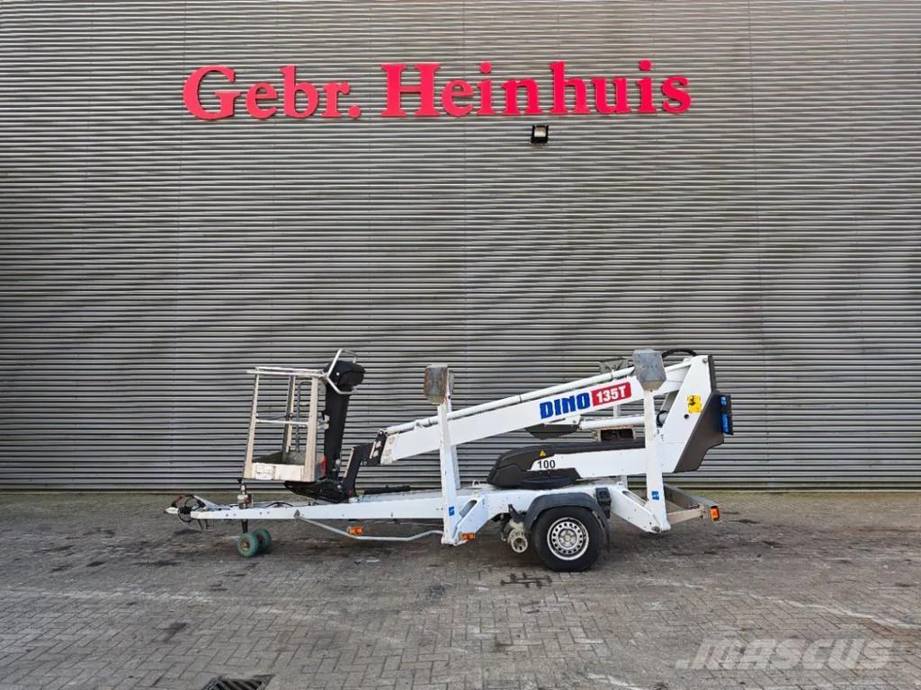 Dino 135T Pótkocsira szerelt emelők és állványok