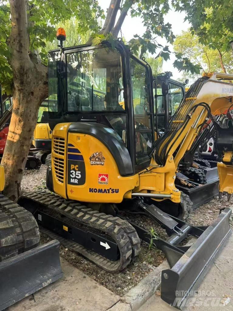 Komatsu PC 35 MR Mini kotrók < 7t