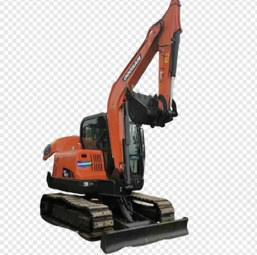 Doosan DX60 Mini kotrók < 7t