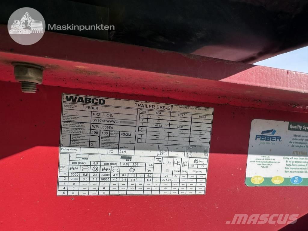 Gehab SV3GT Billenő pótkocsik