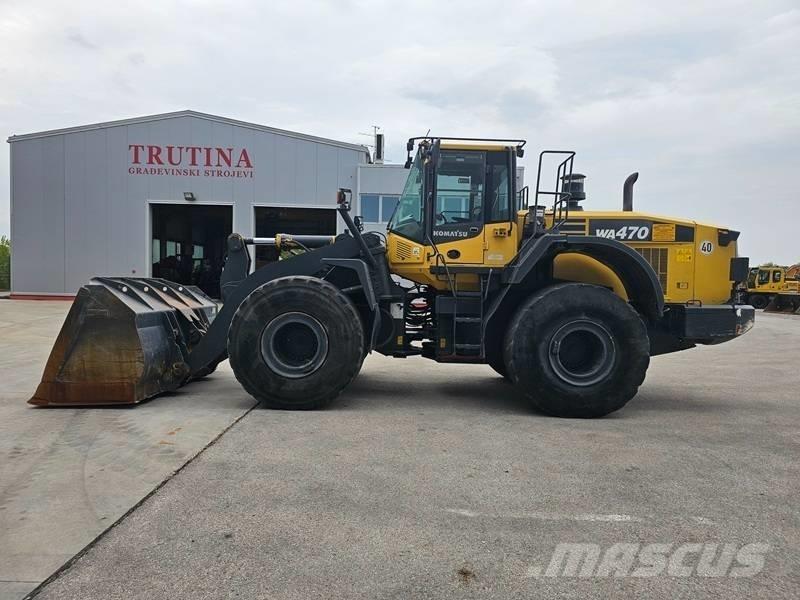 Komatsu WA 470-7 Gumikerekes homlokrakodók