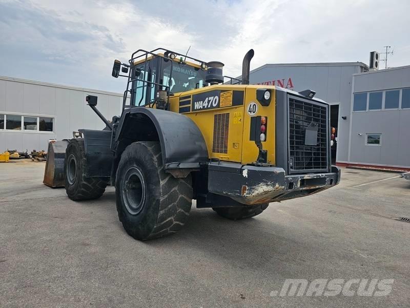 Komatsu WA 470-7 Gumikerekes homlokrakodók