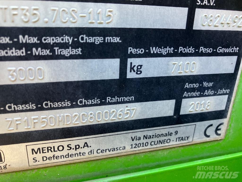 Merlo 35.7 CS Teleszkópos mezőgazdasági rakodók