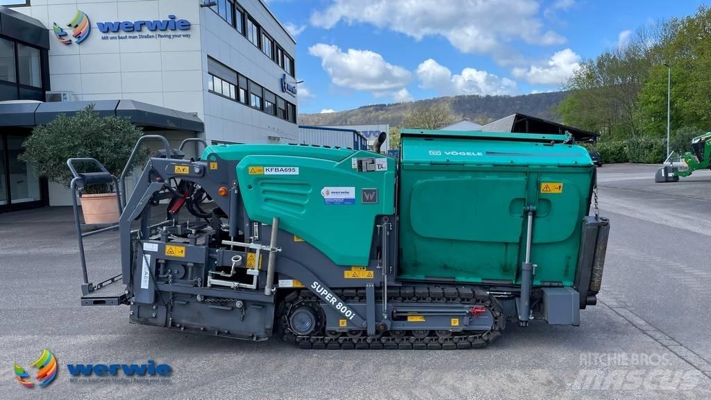 Vögele Super 800i Aszfalt terítõ gépek