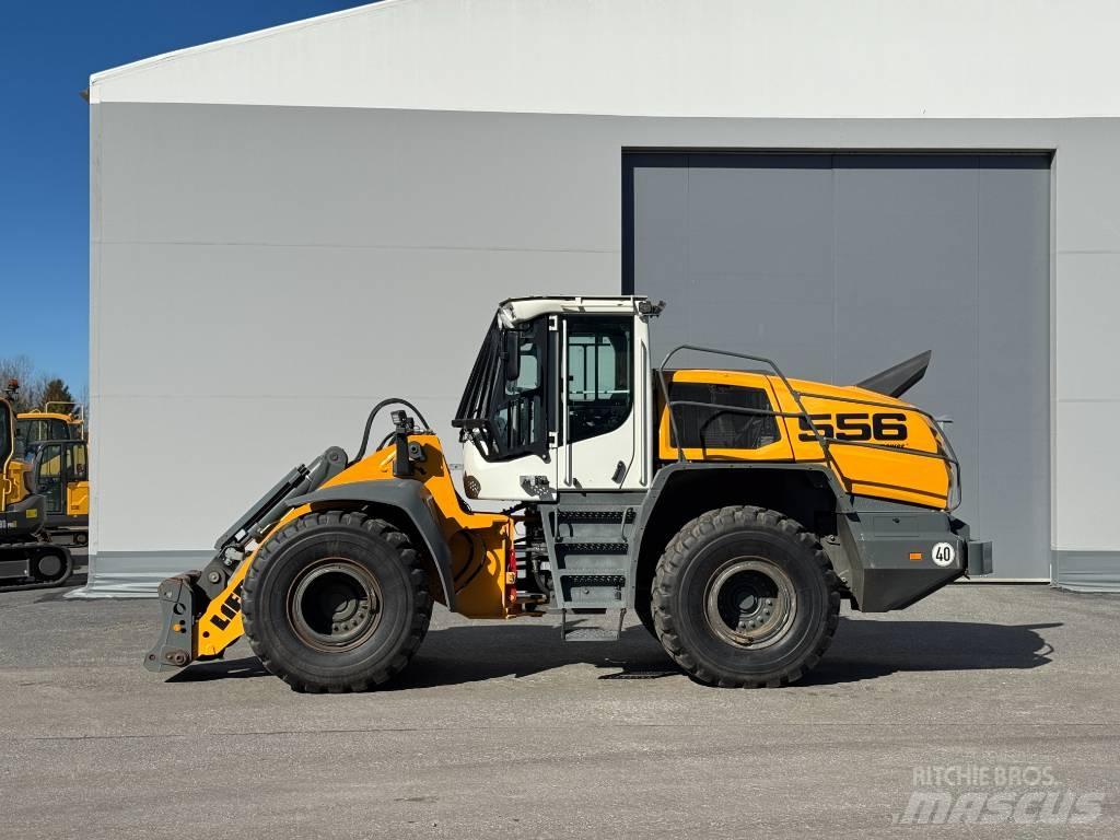 Liebherr L 556 Gumikerekes homlokrakodók