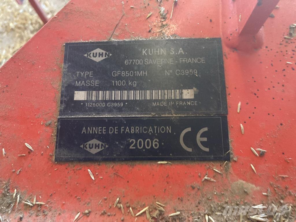 Kuhn GF 8501 MH Rendkészítő