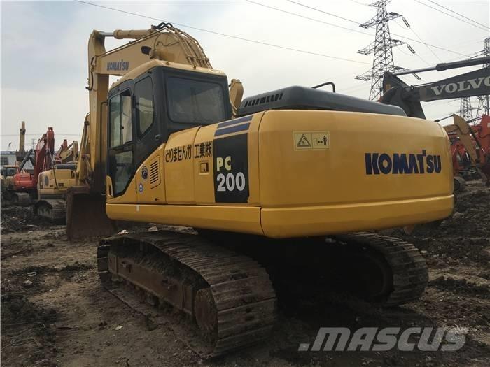 Komatsu PC 200-7 Lánctalpas kotrók