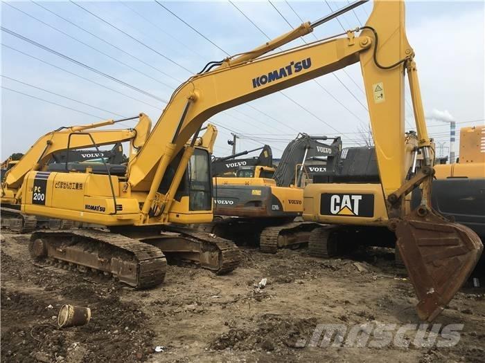 Komatsu PC 200-7 Lánctalpas kotrók