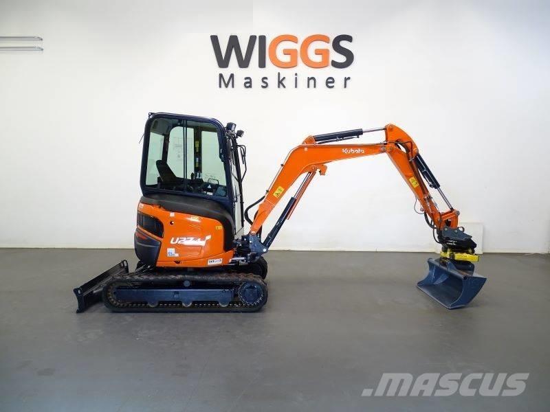 Kubota U 27-4 Mini kotrók < 7t