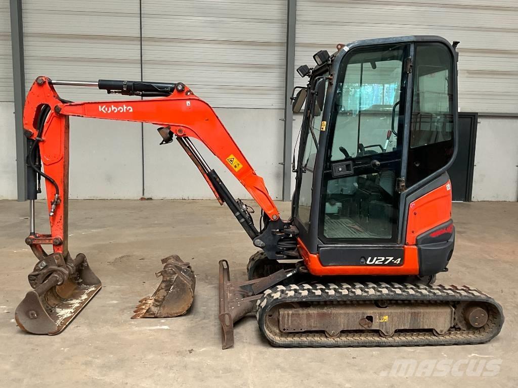 Kubota U 27-4 Mini kotrók < 7t