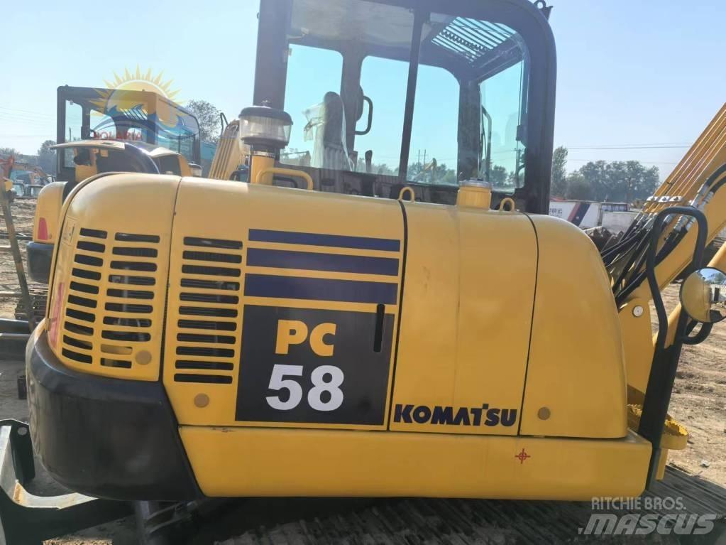Komatsu PC 58 Mini kotrók < 7t