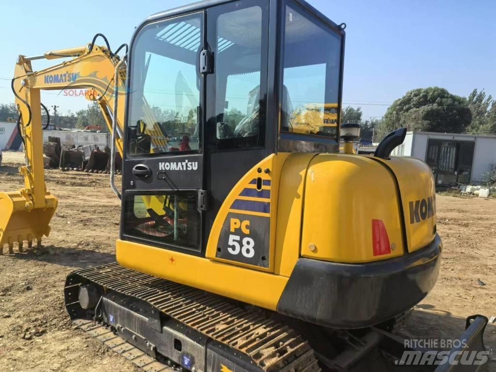 Komatsu PC 58 Mini kotrók < 7t