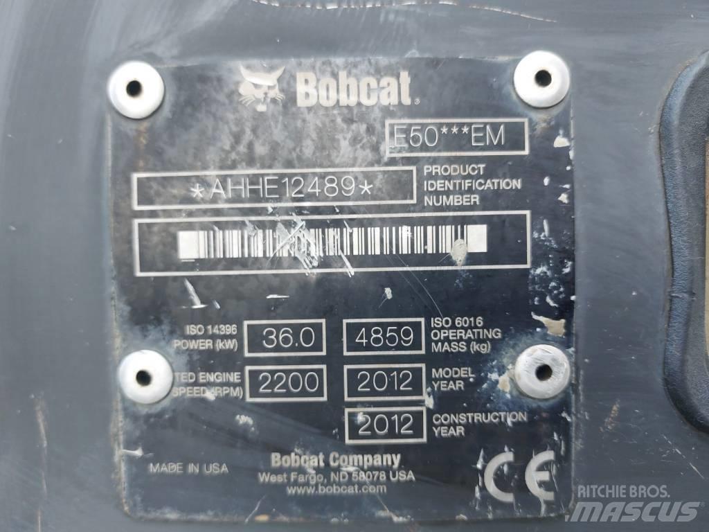 Bobcat E 50 EM Mini kotrók < 7t