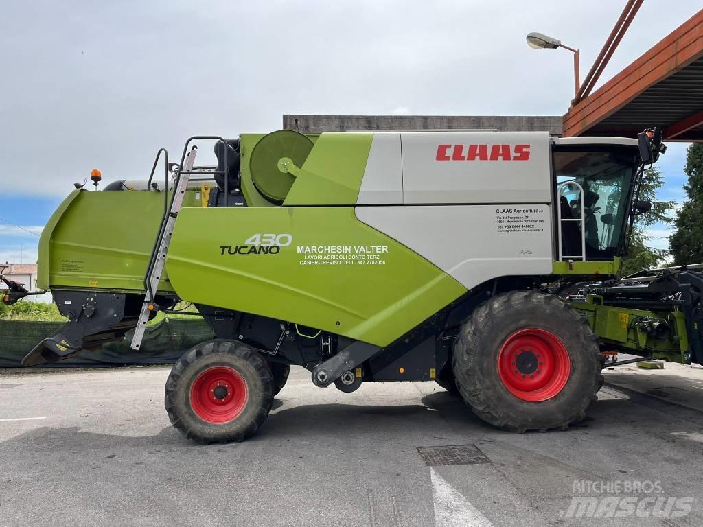 CLAAS Tucano 430 Kombájnok