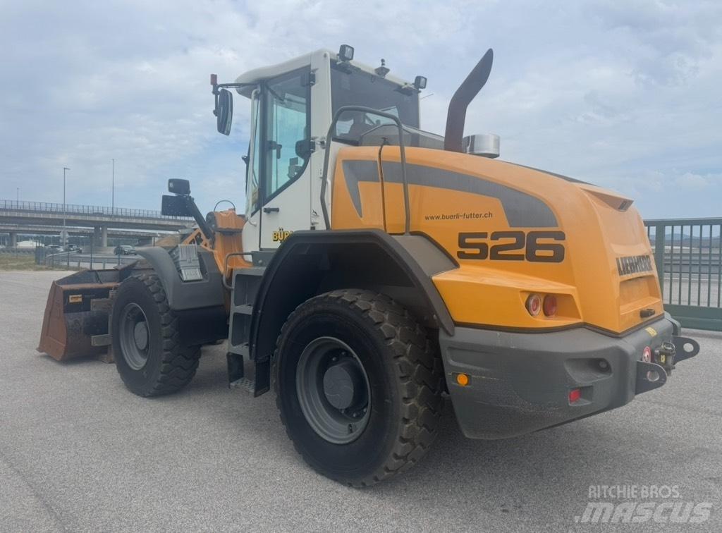 Liebherr L 526 Gumikerekes homlokrakodók