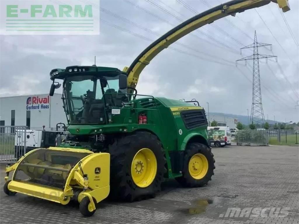 John Deere 8600i Önjáró szecskázók