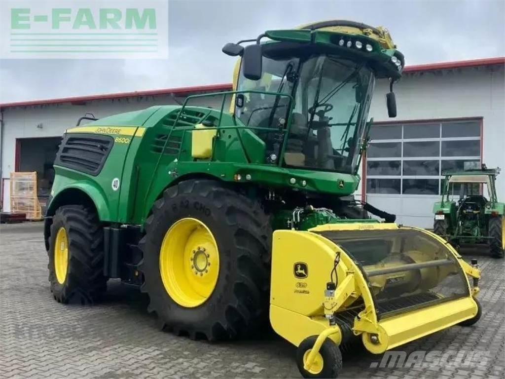 John Deere 8600i Önjáró szecskázók
