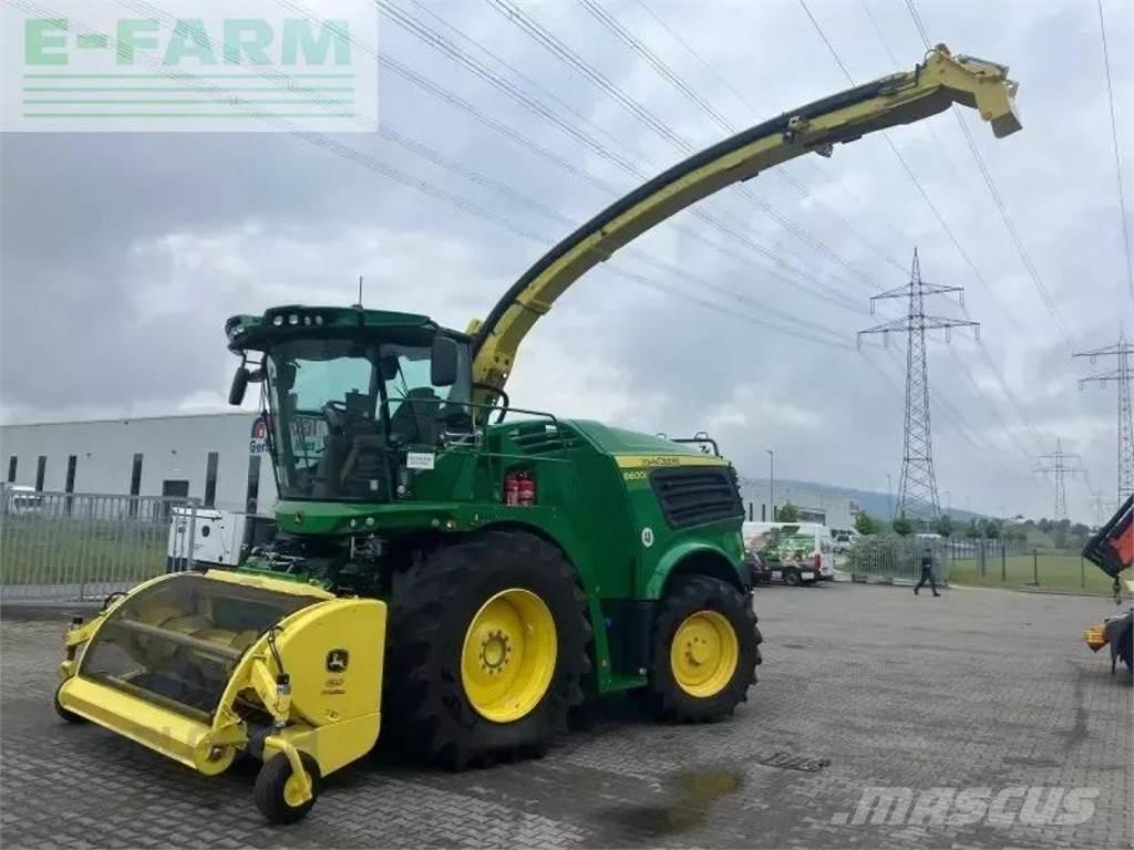 John Deere 8600i Önjáró szecskázók