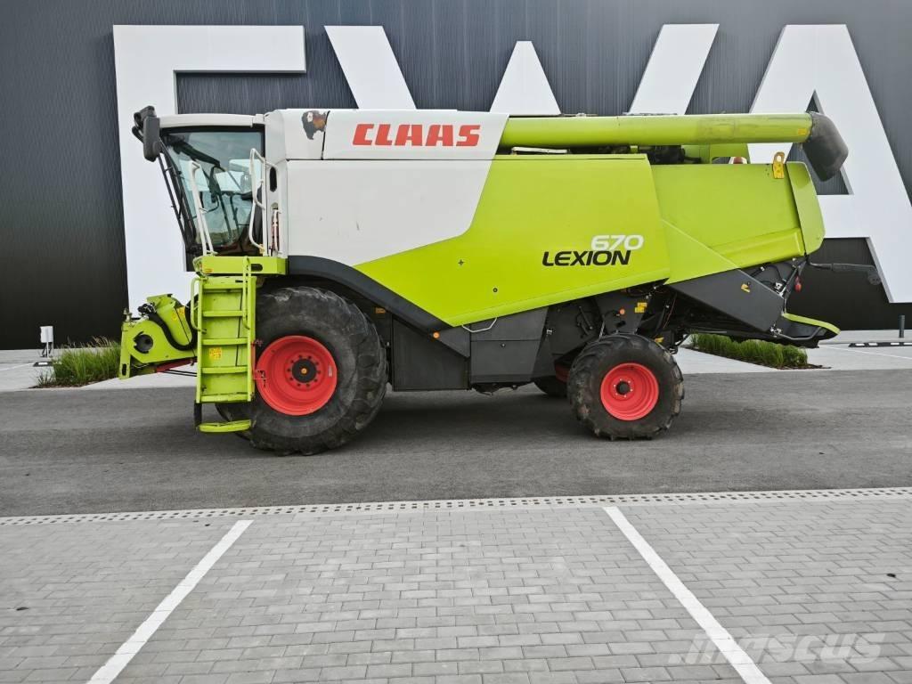 CLAAS Lexion 670 Kombájnok