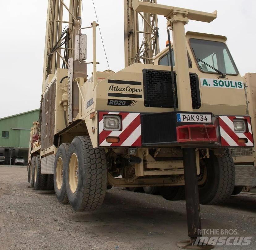 Atlas Copco RD 20 II Mobil fúró teherautók