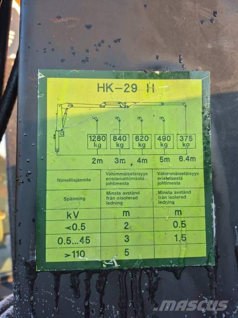 Tume HK29H Erdészeti pótkocsik