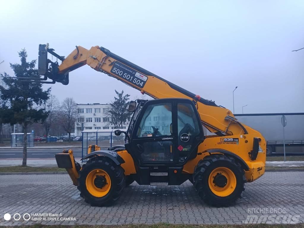 JCB 535-140 Hiviz Teleszkópos rakodók