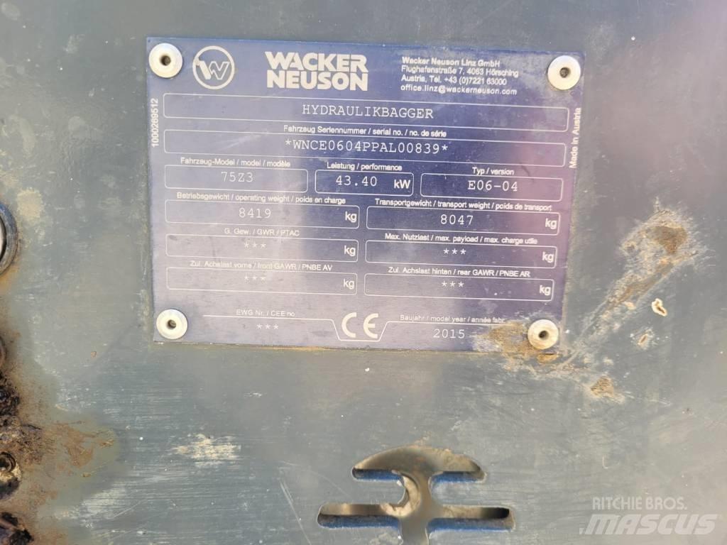 Neuson 75 Z 3 Közepes (midi) kotrók 7 t - 12 t