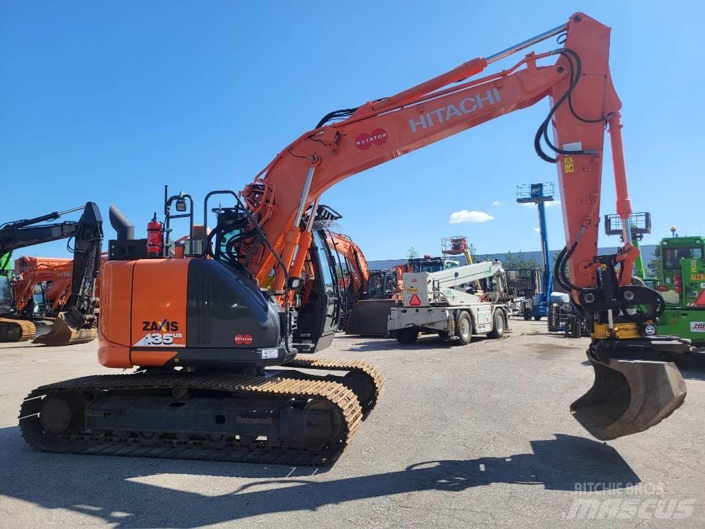 Hitachi ZX 135 US-6 Lánctalpas kotrók