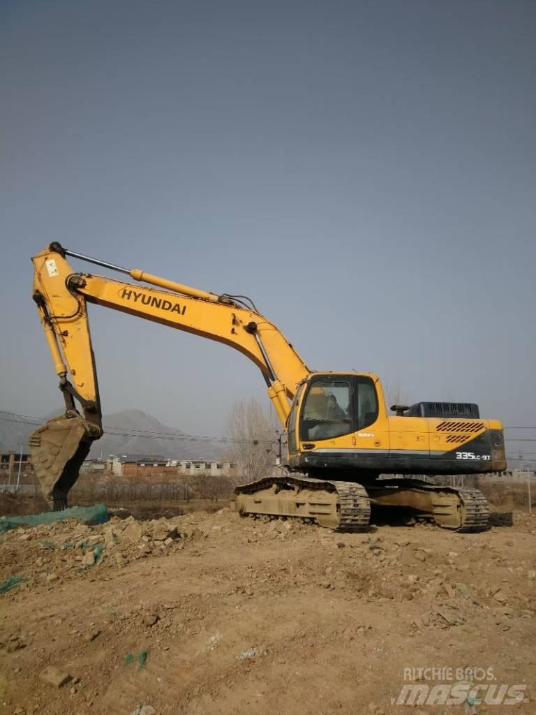 Hyundai 335lc-9s Lánctalpas kotrók