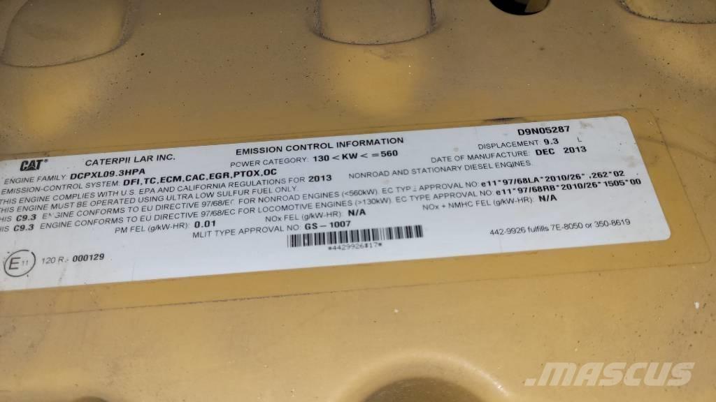 CAT C 9.3 Építőipar - Egyebek