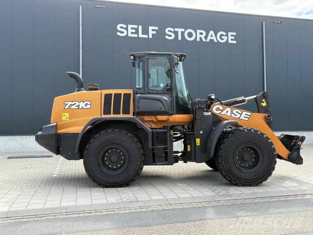 CASE 721G Gumikerekes homlokrakodók