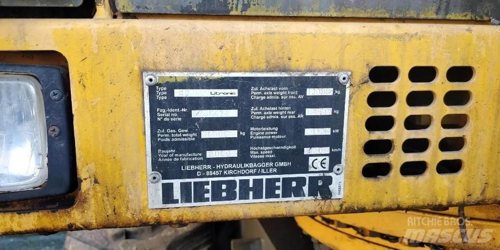 Liebherr A924 Gumikerekes kotrók