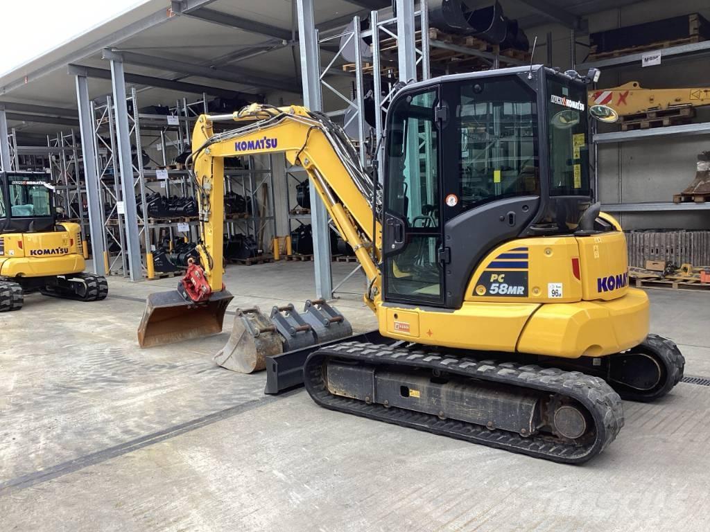 Komatsu PC 58 MR-5E0 Mini kotrók < 7t