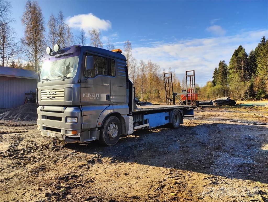 MAN TG-A 18.363 Platós / Ponyvás teherautók