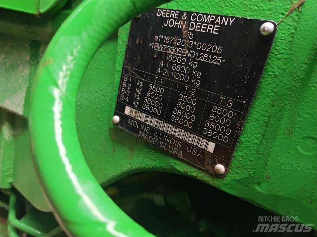 John Deere 7R 330 Traktorok