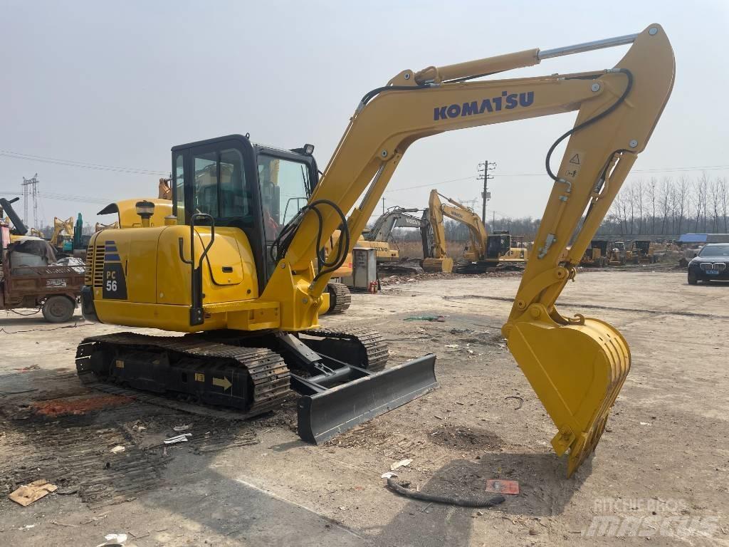 Komatsu PC56 Mini kotrók < 7t