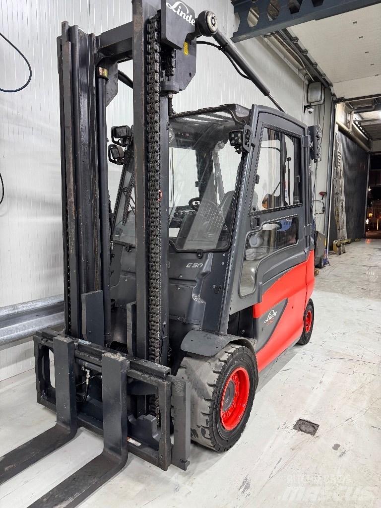 Linde E 50 Elektromos targoncák