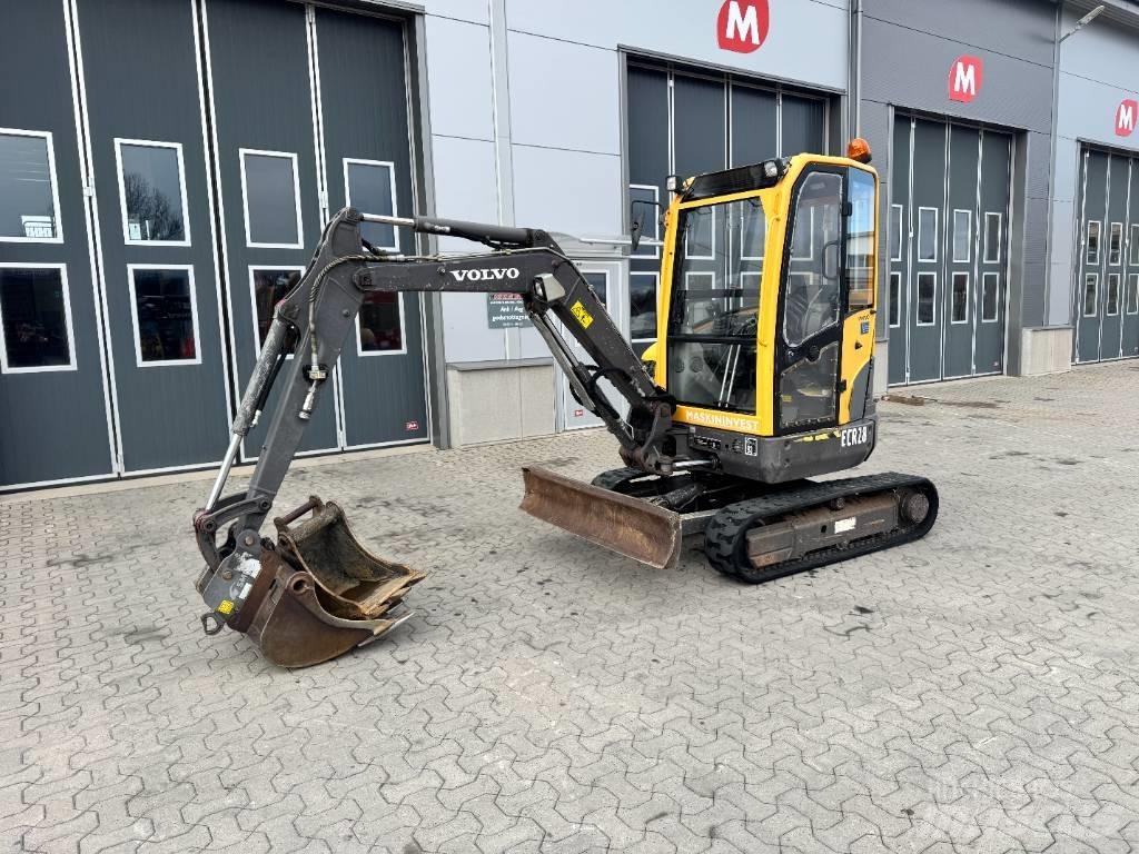 Volvo ECR 28 Mini kotrók < 7t