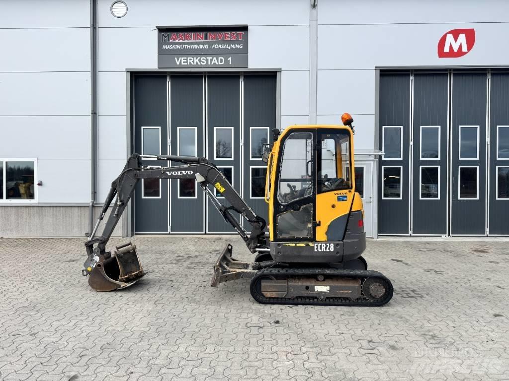 Volvo ECR 28 Mini kotrók < 7t