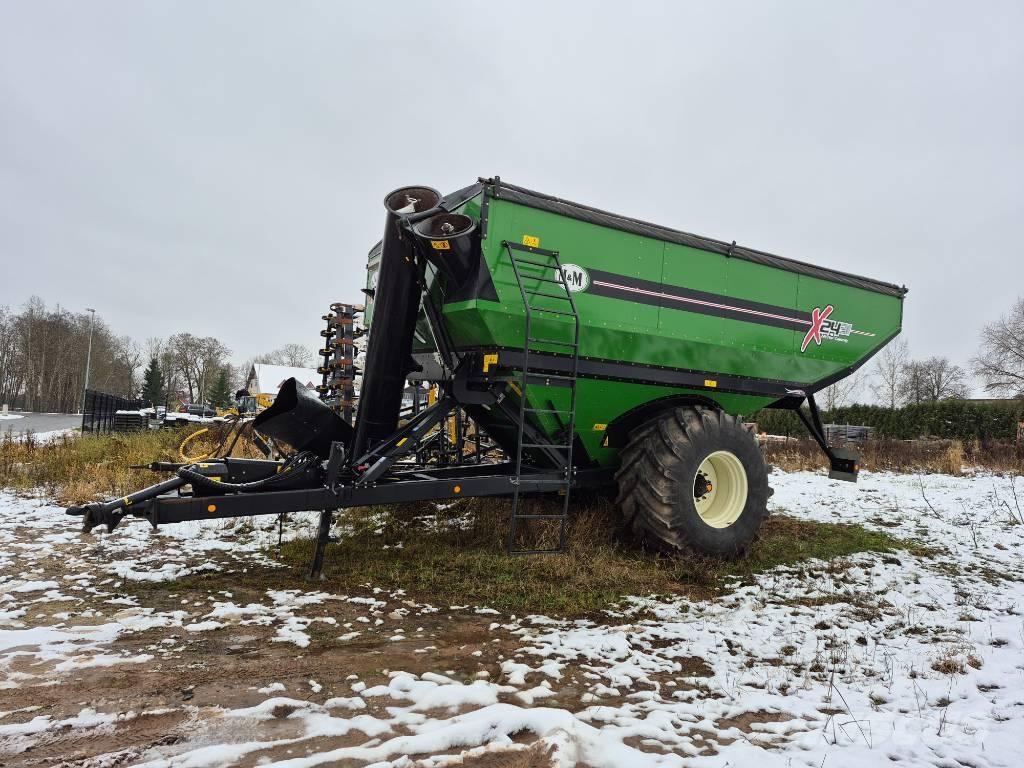 J&M X2431 Gabona átrakó kocsik