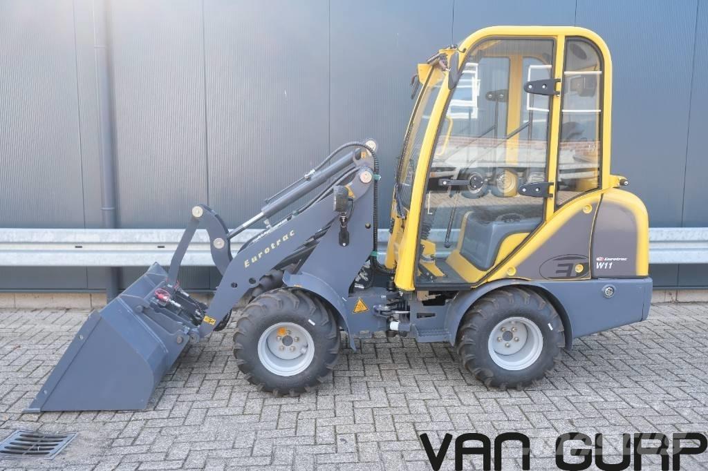 Eurotrac W11- MC (255) Gumikerekes homlokrakodók