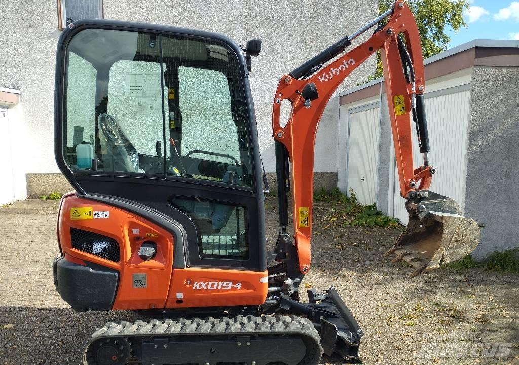 Kubota KX 019-4 Mini kotrók < 7t