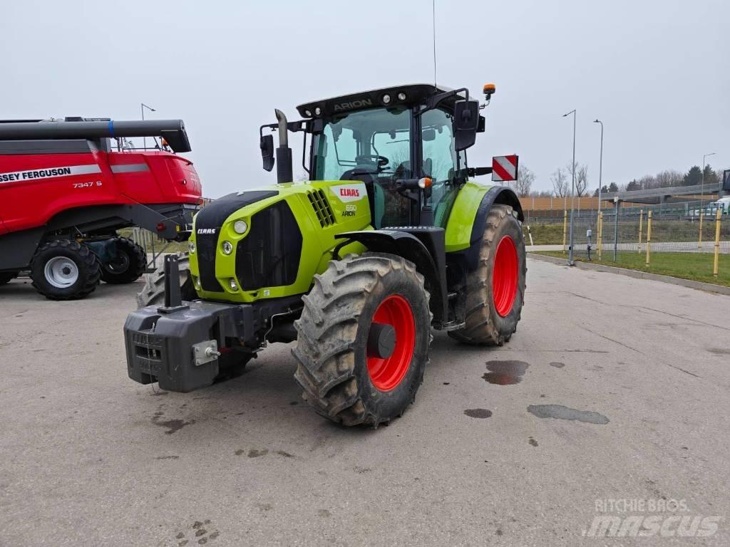 CLAAS Arion 650 Traktorok