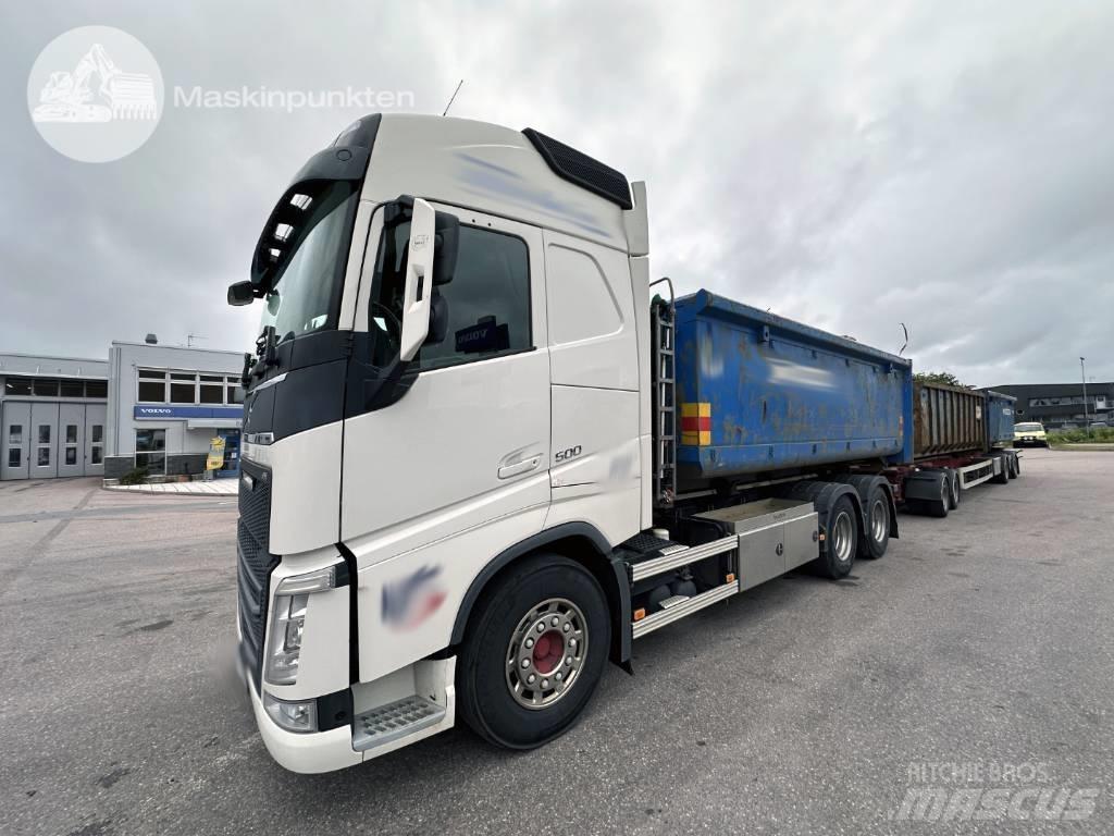 Volvo FH 500 EKIPAGE Horgos rakodó teherautók