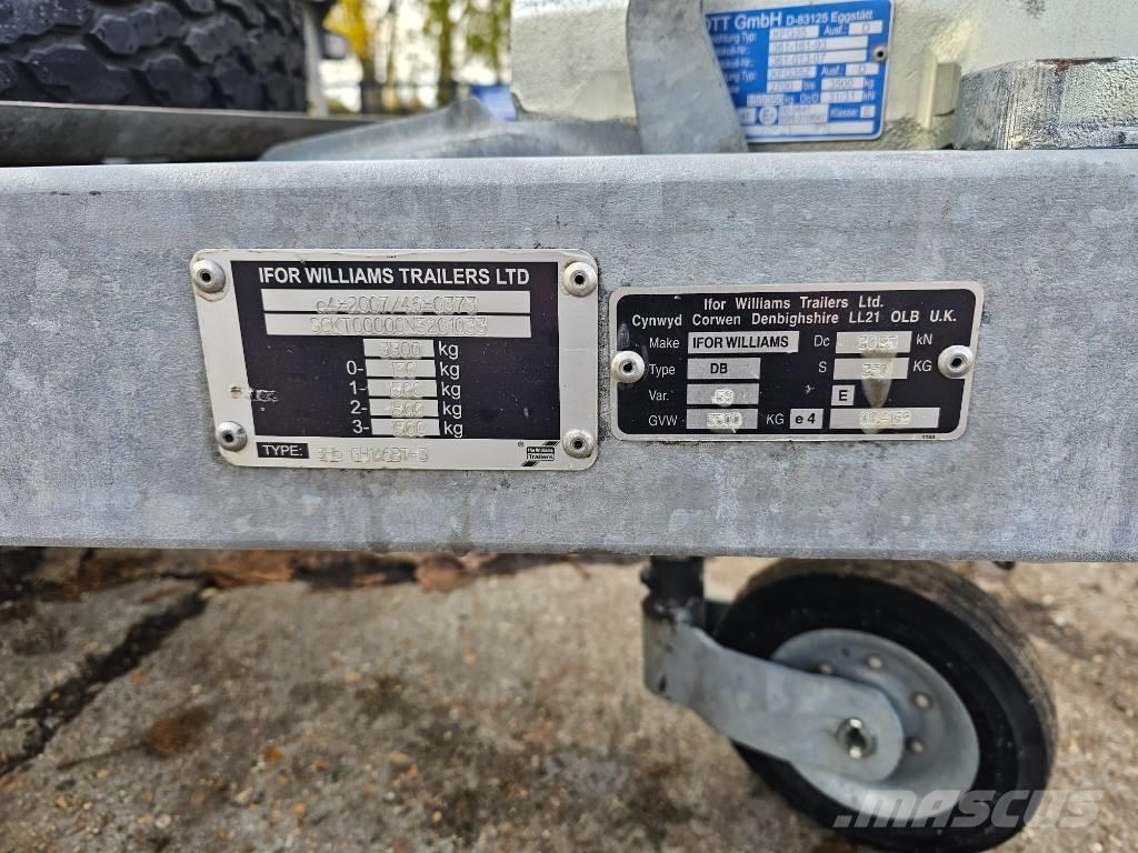 Ifor Williams GH 146 Könnyű pótkocsik